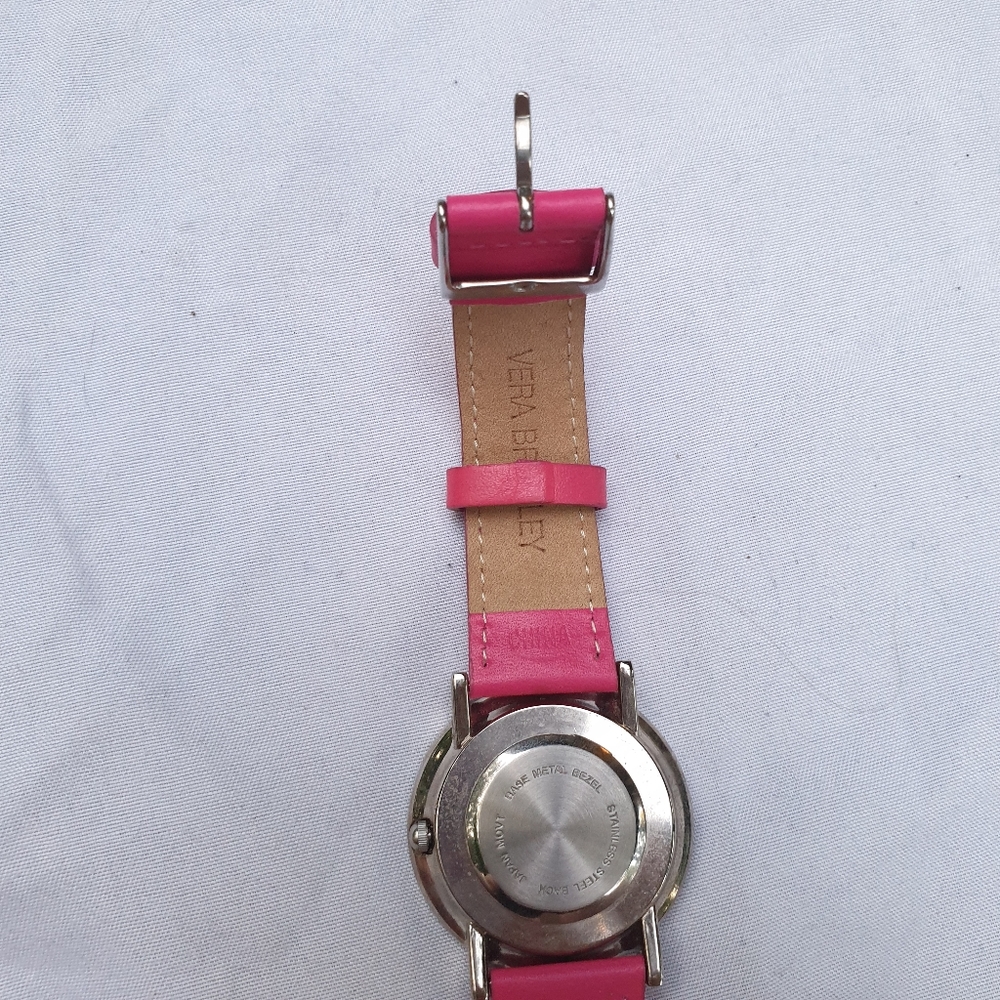 Vera Bradley Very Berry Paisley pink watch - Picture 5 of 5